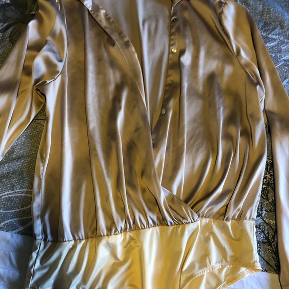 Bodysuit skirt set Beige/Pink - Picture 2 of 3